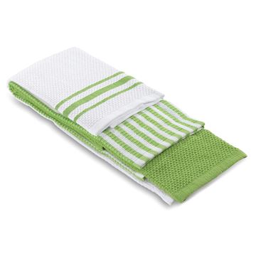 תמונה של מגבת מטבח ירוק