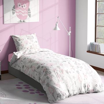 תמונה של דגם ינשופים ורוד