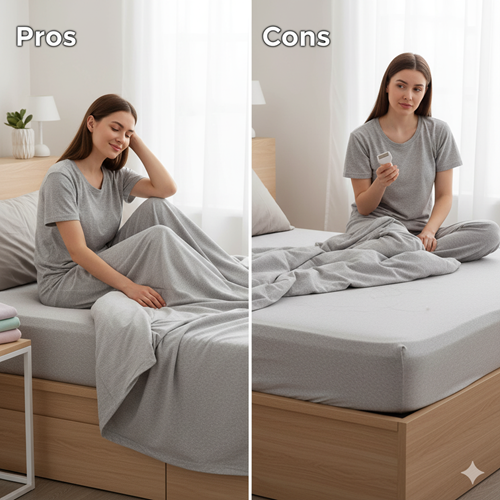 היתרונות והחסרונות של מצעי ג'רסי - מדריך מקיף