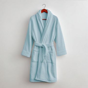 חלוק רחצה תכלת