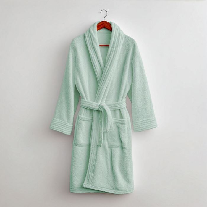 חלוק רחצה ירוק