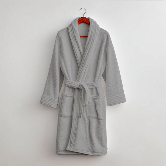 חלוק רחצה אפור