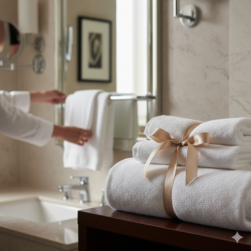 מגבות למלונות: מה עושה אותן כל כך נעימות ורכות?