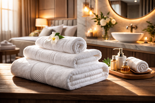 מגבות למלונות: מה עושה אותן כל כך נעימות ורכות?