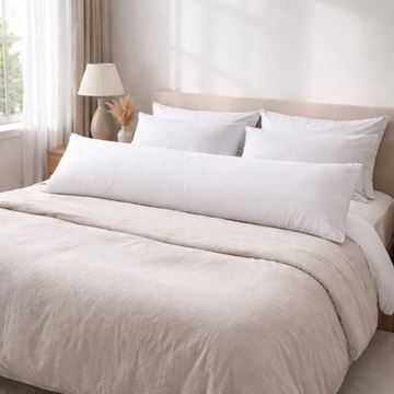 כרית פינוק ג'רסי לבן