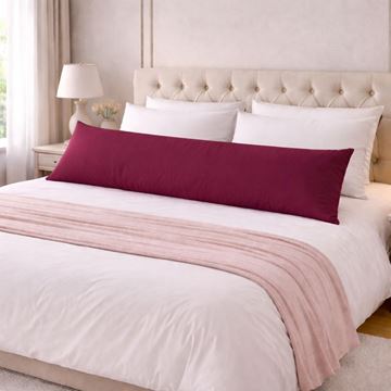 כרית פינוק ג'רסי בורדו